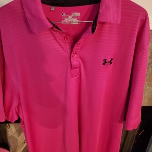 Under armour heat gear polo shirt